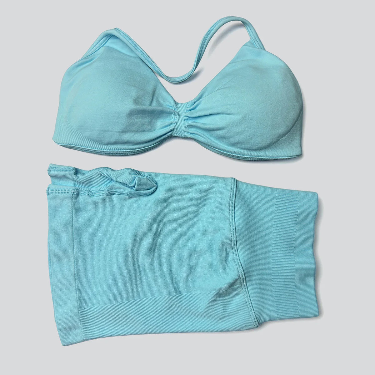 Sculpting Seamless Halter Performance Set