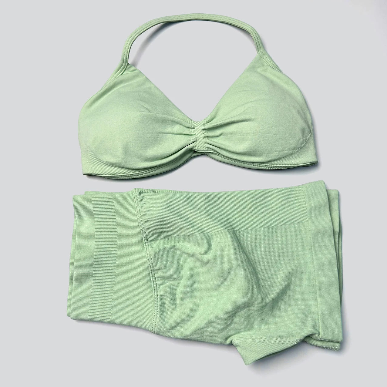 Sculpting Seamless Halter Performance Set