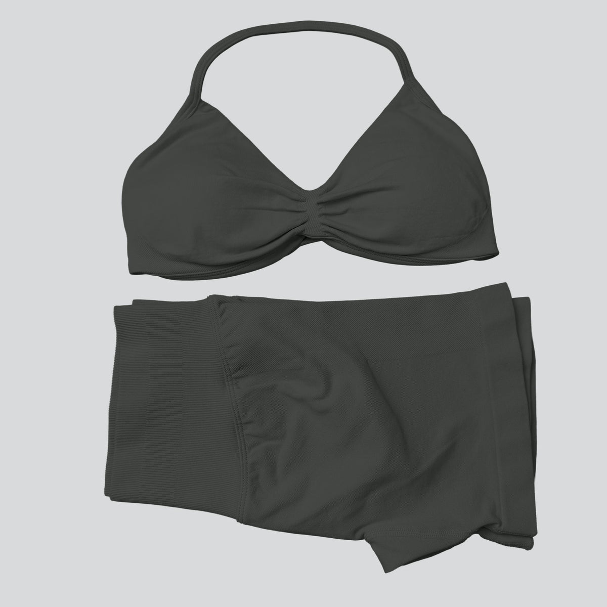 Sculpting Seamless Halter Performance Set