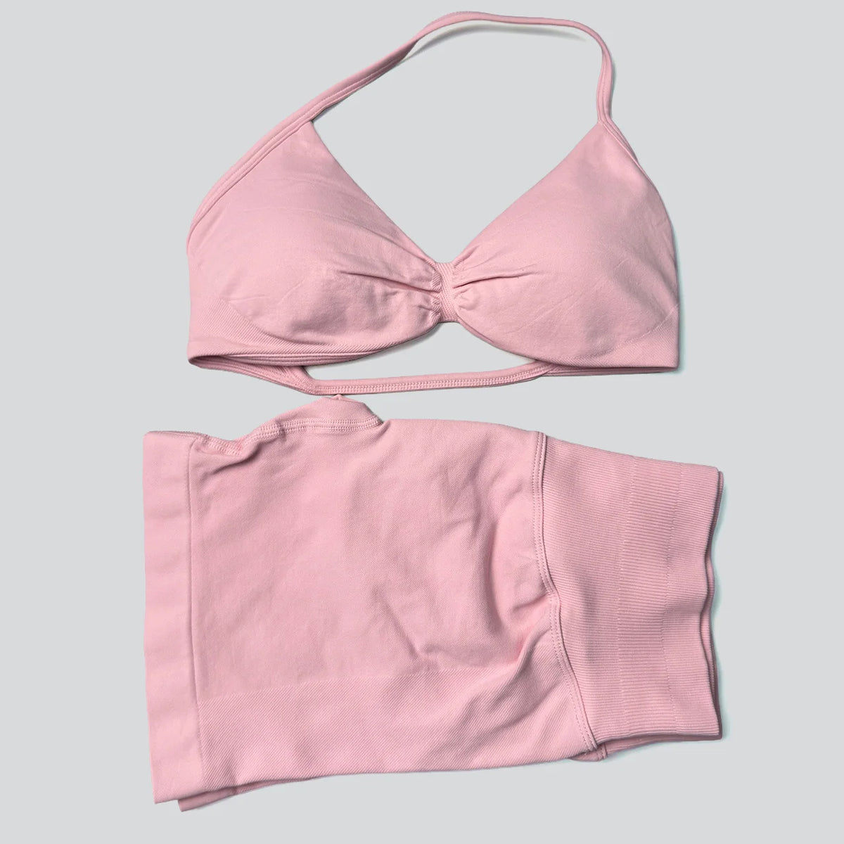 Sculpting Seamless Halter Performance Set