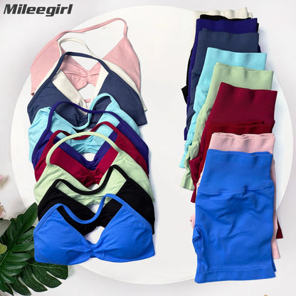 Sculpting Seamless Halter Performance Set