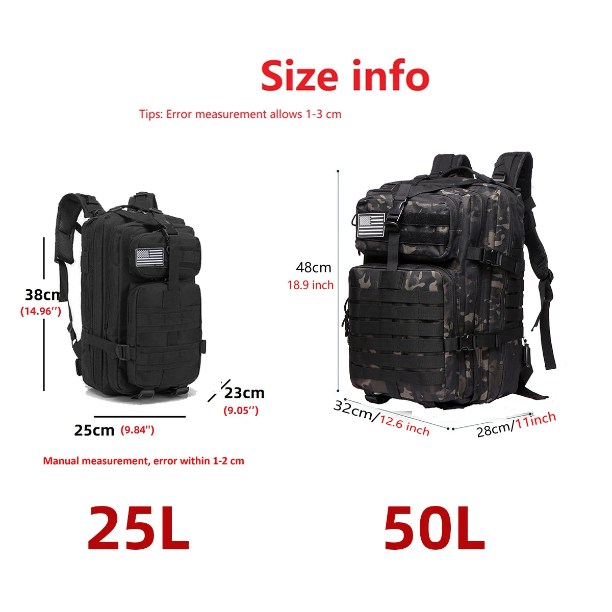 Professional Modular Tactical Expedition Pack