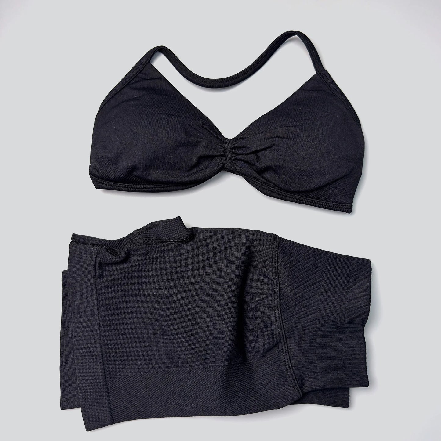 Sculpting Seamless Halter Performance Set