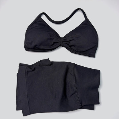 Sculpting Seamless Halter Performance Set