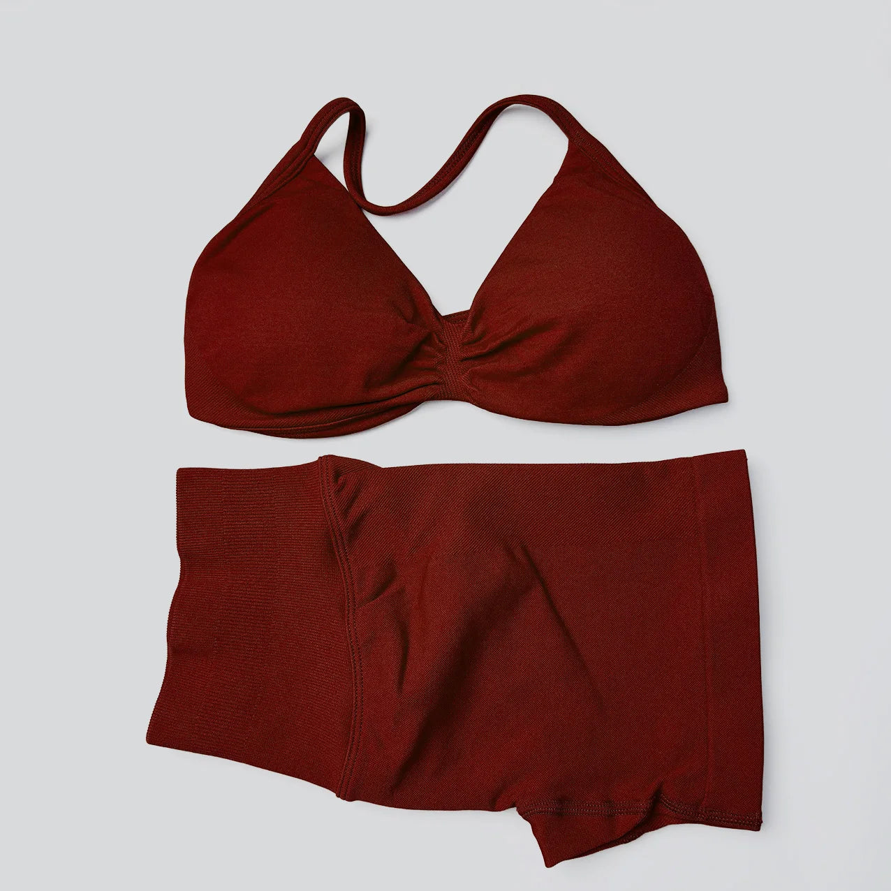 Sculpting Seamless Halter Performance Set