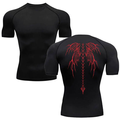 Anatomical Skeleton Performance Compression Shirt