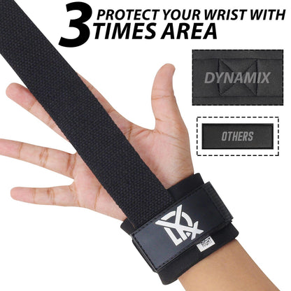 Neoprene Padded Weight Lifting Straps: Heavy-Duty Wrist Support